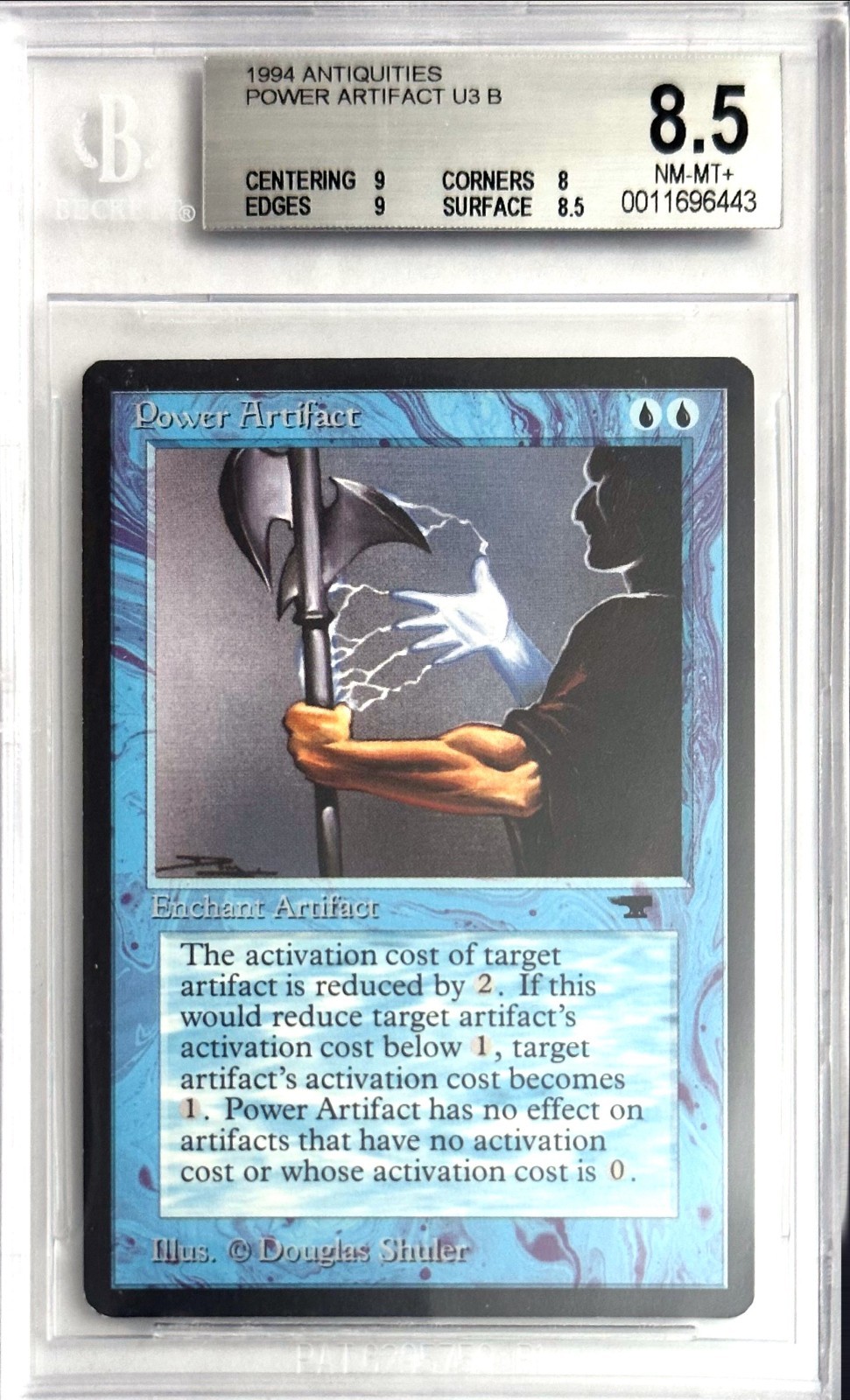 Vintage 1994 Antiquities Power Artifact Magic the Gathering BGS 8.5 NM-MT+