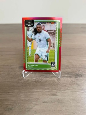 2025/26 Panini FIFA Donruss Road to World Cup Alex Iwobi Red /199 Optic Parallel