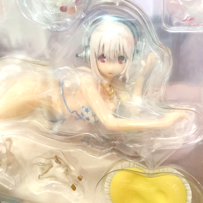 Super Sonico Sweets & Bikini Ver. PVC Painted Figure Arcadia Japan