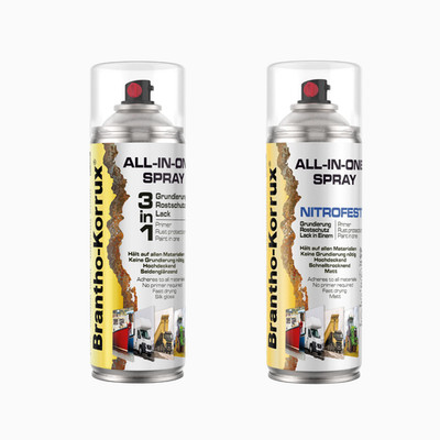 Brantho Korrux 3in1 Rostschutzlack - 400ml Spraydose Sprühdose Spray Dose