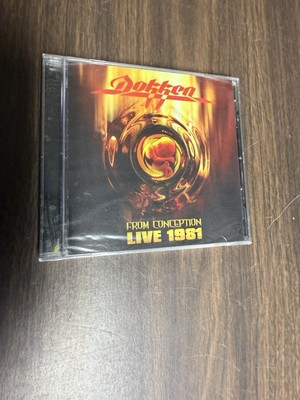 Dokken From Conception Live 1981 CD, Rhino 2007, New Sealed