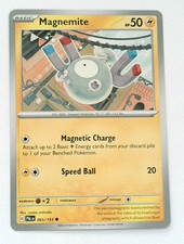 Carta Pokemon Magnemite 065/193 Paldea Evoluta TCG