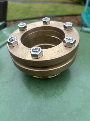 76 mm Kompressionsadapter 3 Zoll Außengewinde Lamontite