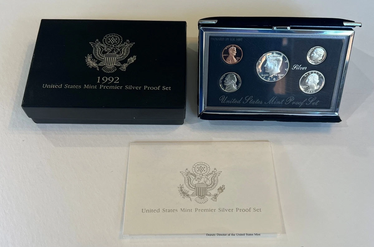 U.S. Mint Silver 1992 US Coin Proof Sets for sale | eBay