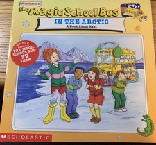 Vintage 1998 SCHOLASTIC'S The Magic School Bus, In The Artic, Educational