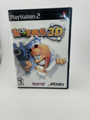 Worms 3D PS2 PlayStation 2 Complete CIB