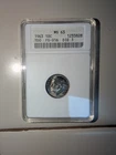 1963 Roosevelt Silver Dime TDO Ms63 Fs-016 Die One