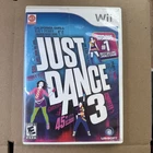 Ubisoft Just Dance 3 Nintendo Wii Game NTSC-U/C E10+ Music Dance 2011 Manual
