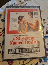A STREETCAR NAMED DESIRE - MARLON BRANDO/ VIVIAN LEIGH Tennessee William 2-DVD