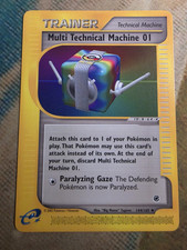 Multi Technical Machine 01 144/165 Uncommon Expedition Base Set Pokemon NM on eBay