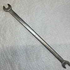 Craftsman #44475 open end wrench 7/16" X 3/8" thin body 9-3/4" long