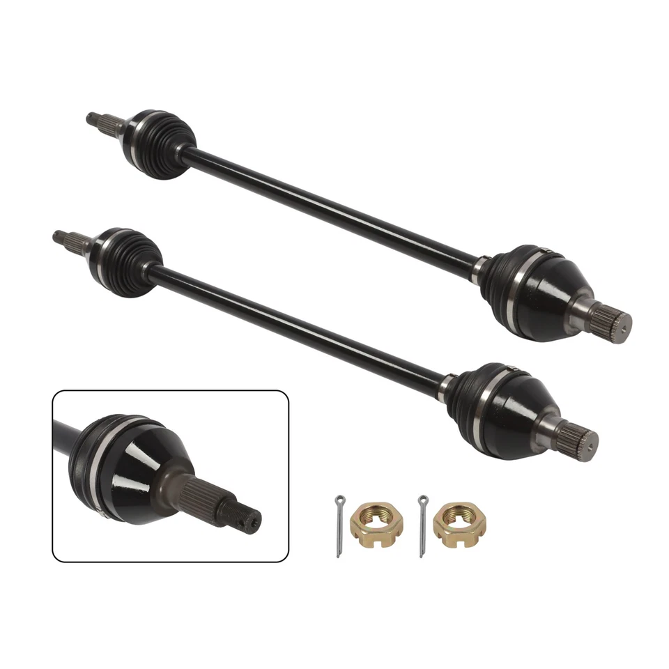 For Can-Am Maverick X3 Max Turbo 72" 2017-2023 705502362 Rear CV Axle Set of 2 - Image 3 of 4