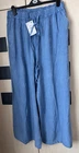 Yours Blue Wide Leg Trousers Size 20. Palazzo Wide. NWT