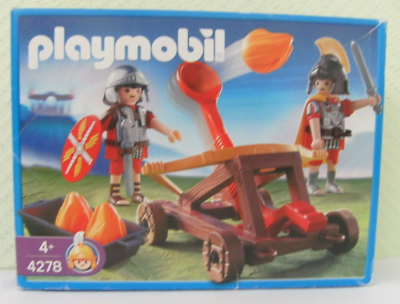 Playmobil Catapulta dei Fuochi 4278 Nuova Confezione Originale Legionari  Roman