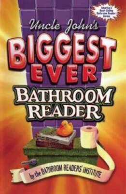 Uncle Johns Biggest Ever Bathroom Reader - Hardcover - GOOD