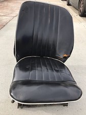1960s Vintage Spitfire Triumph Bucket Seat W Base Rail Bugeye Sprite Gt
