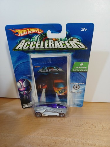 Hot Wheels ACCELERACERS Silencerz Antracita Cartoon Network Die Cast 1/64 - Imagen 1 de 5