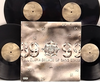 GANG STARR FULL CLIP A DECADE OF 4LP-