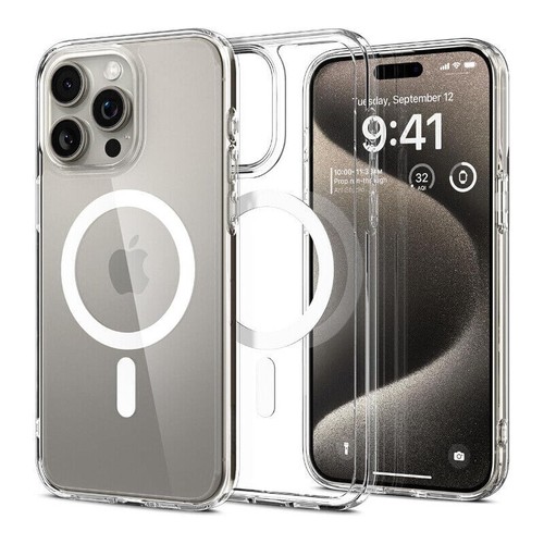 Case For Apple iPhone 16 15 14 Pro 13 12 Pro Max Mag Safe Clear Shockproof Cover - Picture 2 of 8