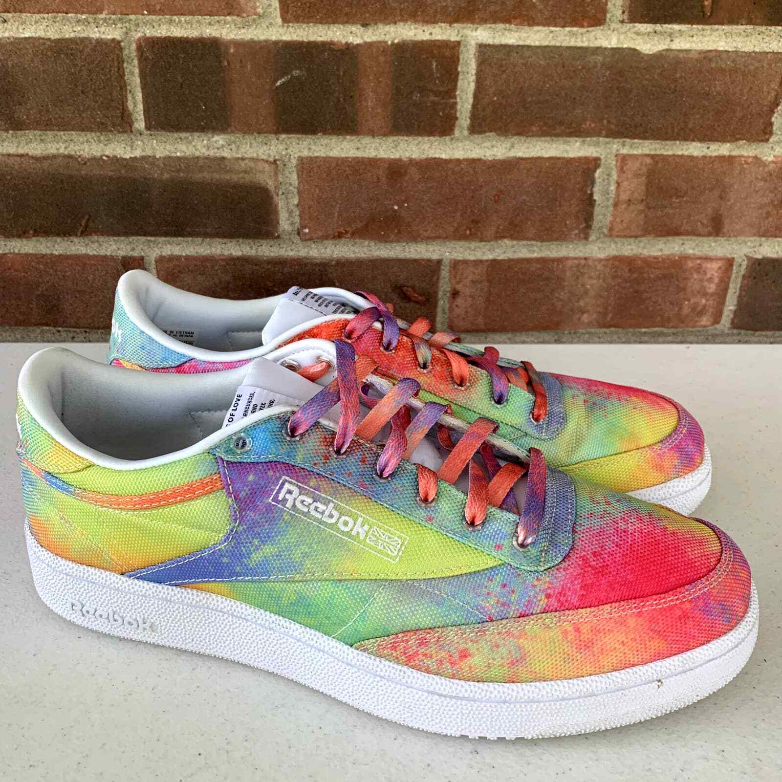 Size 11.5 - Reebok Club C 85 Pride 2020 for sale online | eBay