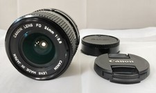 Canon NFD New FD 24mm f2.8 MF Wide Angle Lens '' Near MINT '' From JAPAN U805