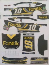 2024 10 Noah Gragson Fanttick 1/64 Peel  Stick Decal