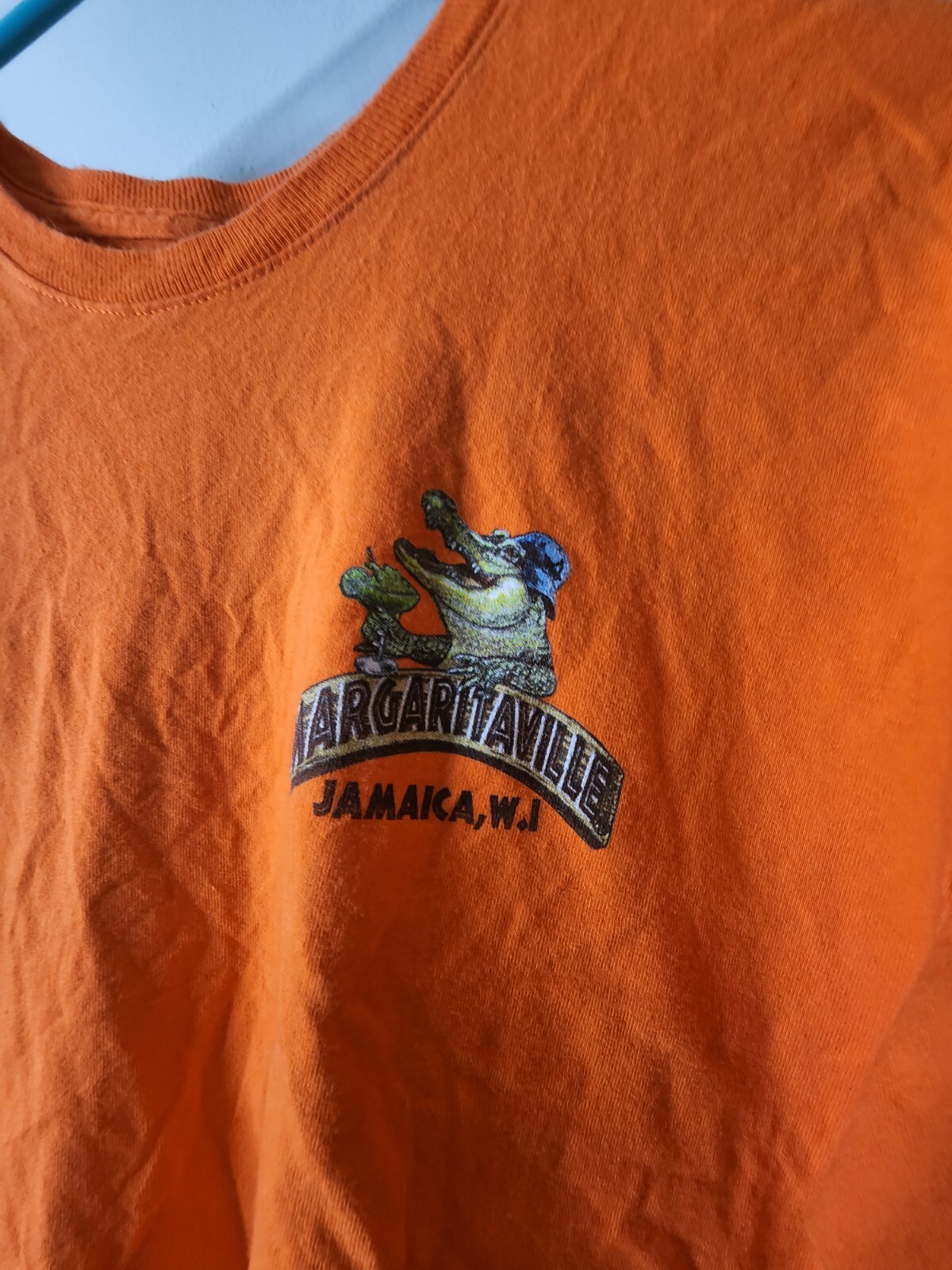 Mens L Margaritaville Jimmy Buffett Jamaica Double Si… Gem