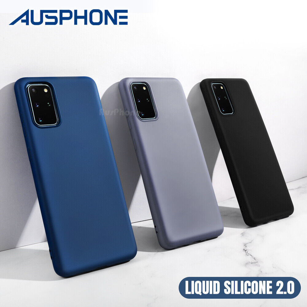 Shockproof Silicone Cover Slim Case for S22 S21 S10 S20 Plus Ultra FE Note 20