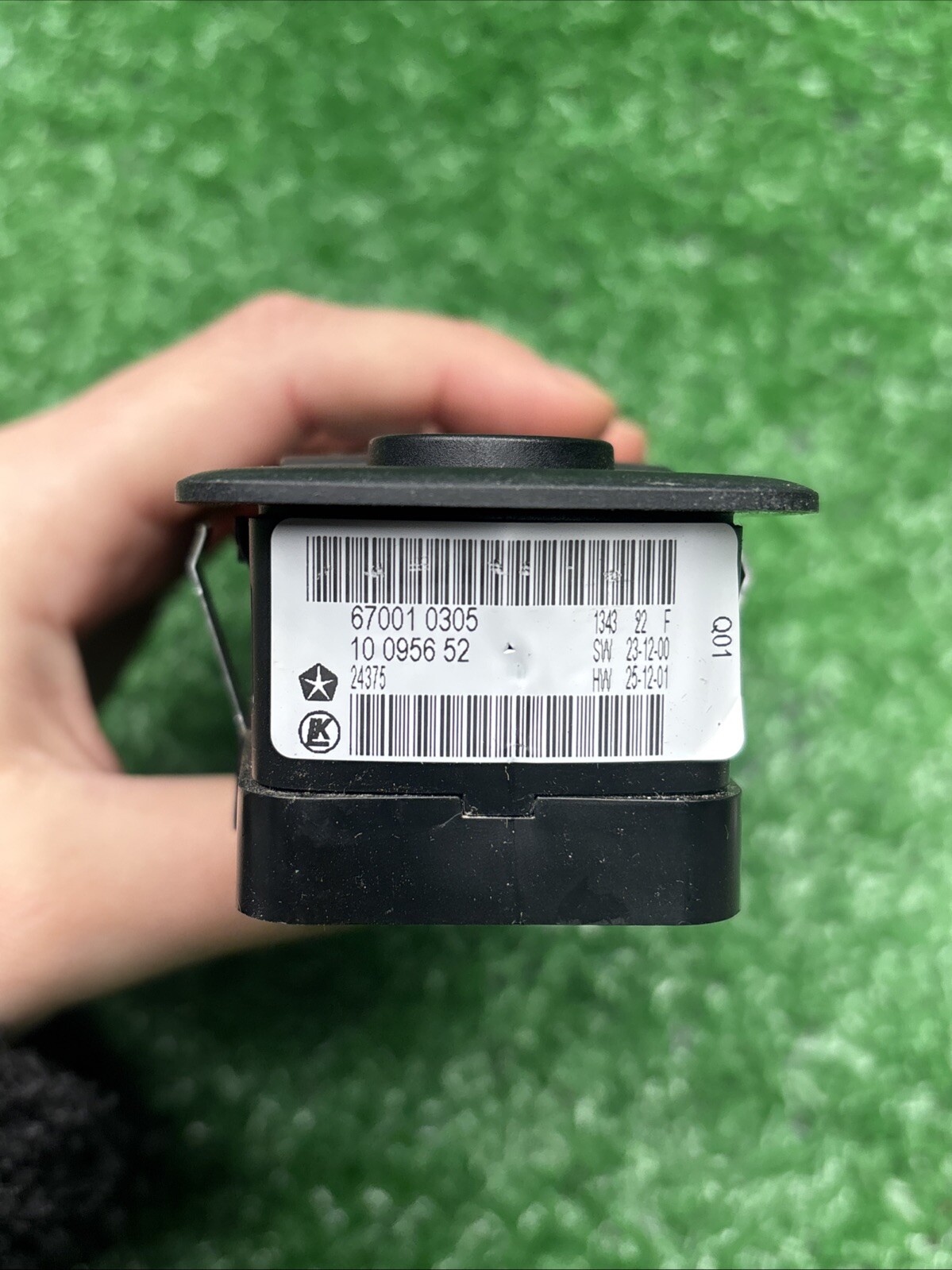 14-17 Maserati Quattroporte M156 Front Left Master Window Switch Control OEM