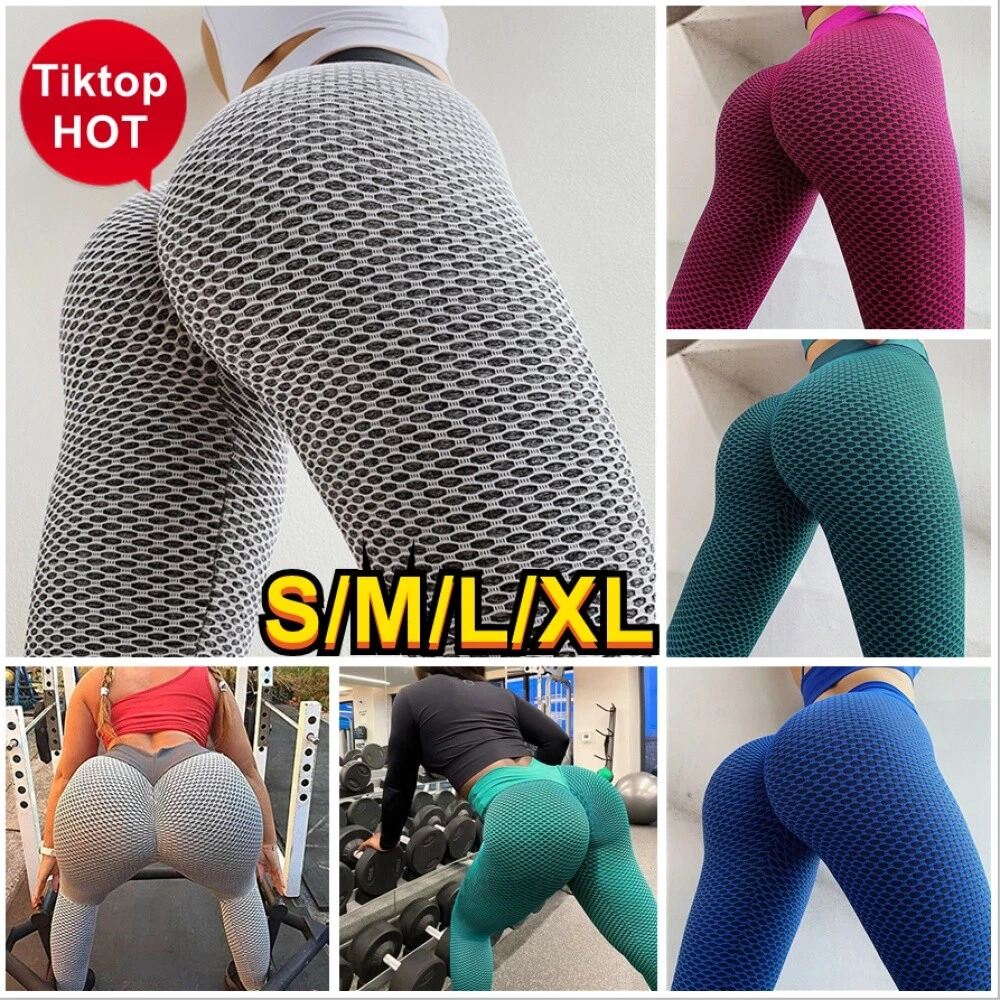 Fitness Women Tight Leggings Trending Bum Enhancing Push Up Anti Cellulite  New 