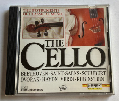 The Instruments of Classical Music, Vol. 6: The Cello (CD, Jun-1990, Laserlight)
