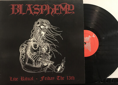 Blasphemy – Live Ritual: Friday The 13th LP 2001 War Hammer