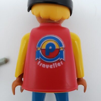 Playmobil 3746 Cross-Country Cyclist Figure and Accessories