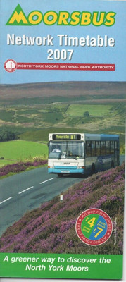 NORTH YORK MOORS NATIONAL PARK AUTORITY BUSFAHRPLAN - MOORSBUS - 2007