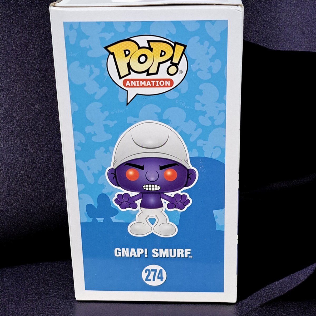 Funko Pop Animation The Smurfs GNAP Purple Smurf Vinyl Figure #274