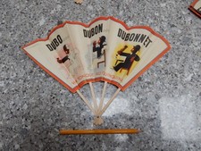 seltener ART DECO DUBONNET PAPIERVENTILATOR K&uuml;nstler Cassandre Adolphe Jean-Marie Mourone