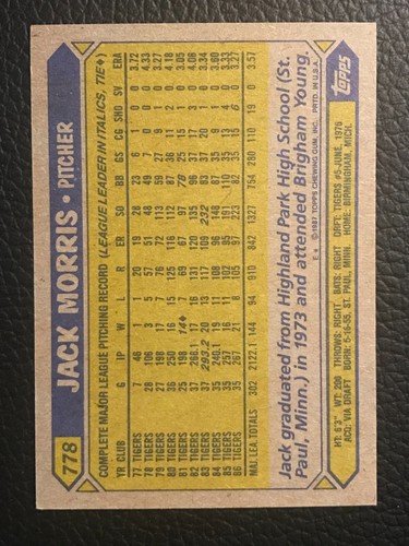 1987 Topps Baseball - Pick A Card -#601 - #792 - Picture 412 of 446