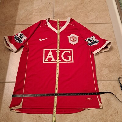 【正規品07-09 Manchester U C.Ronaldo #7】 2007-09 Manchester United Home Shirt Ronaldo #7