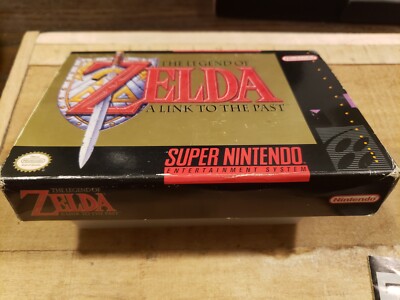 The Legend of Zelda: A Link to the Past SNES CIB Authentic w