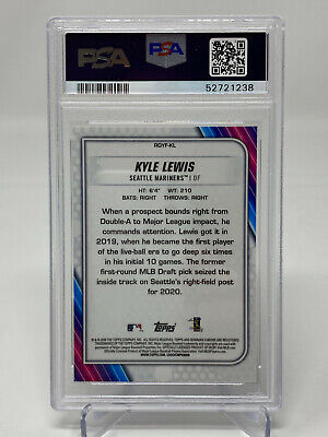 2020 Bowman Chrome Kyle Lewis Rookie of the Year - PSA 10 2020 Bowman Chrome Kyle Lewis Rookie of the Year - PSA 10