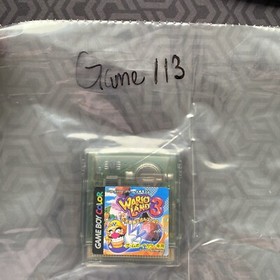 Wario Land 3 Nintendo Game Boy Color CGB-AW8A Japanese