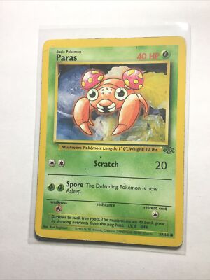 PARAS - 59/64 - Jungle - Pokemon Card - PL