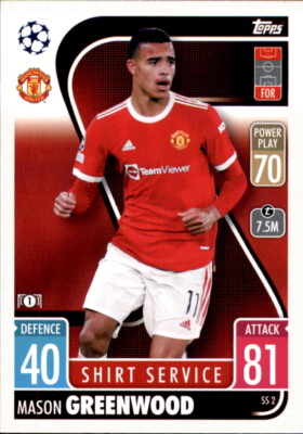 Champions League EXTRA 21/22 SS02 - Mason Greenwood - Shirt Service