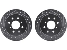 For 1992-1995, 1999-2000 Honda Civic Brake Rotor Set Dynamic Friction 33637BQJH