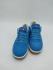 Airwalk Women's 7D  Blue Suede Work Boots - Composite Toe Wide