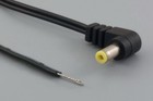 4.75 x 1.7mm Right Angle Coaxial Barrel Plug DC Pigtail Power Cord, Cable, 6ft