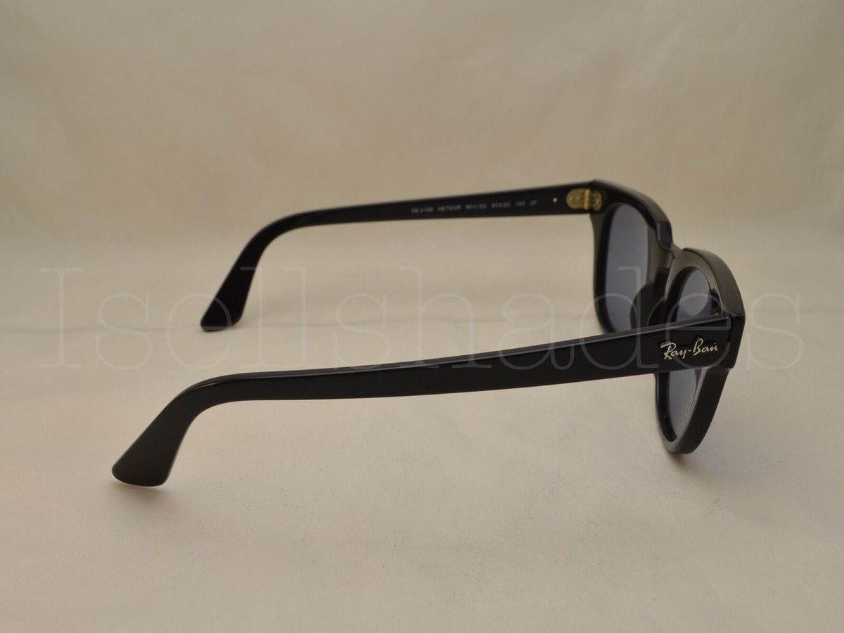 Ray Ban METEOR (RB2168-901/52 50) Black with Blue Polar