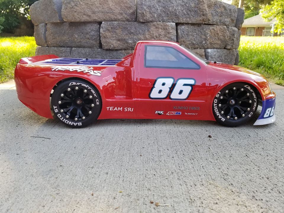 THUNDER TRUCK GT CLEAR RC CAR BODY Fits 1/10 Traxxas Slash THUNDER TRUCK GT CLEAR RC CAR BODY Fits 1/10 Traxxas Slash