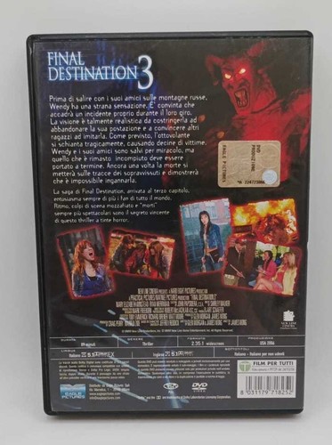 Destino Final 3 Dirección De James Wong - DVD - Imagen 2 de 2