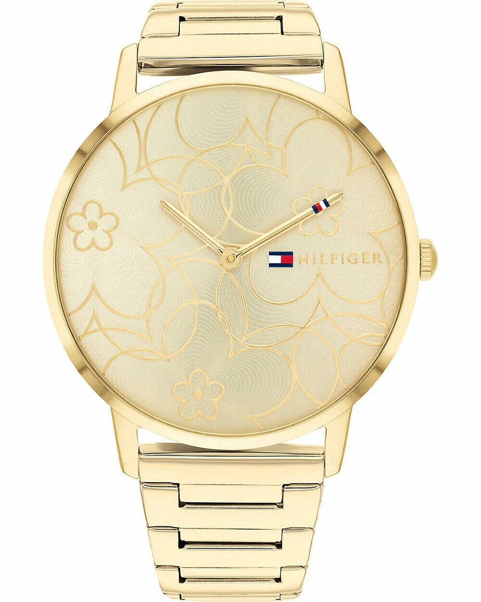 Tommy Hilfiger Gold Womens Analogue Watch Alex 1782366 eBay